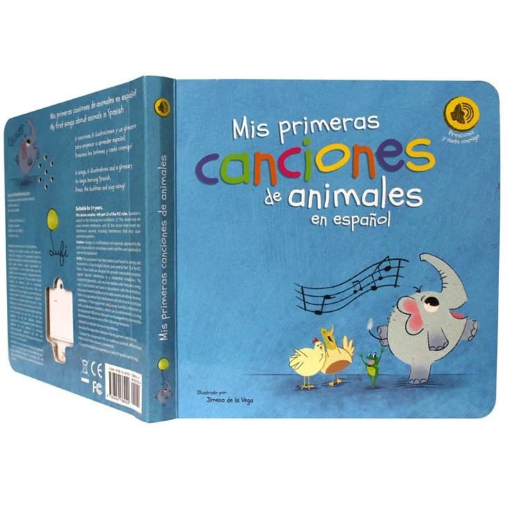 Electrnic Animal Sound Book For Kids Reading