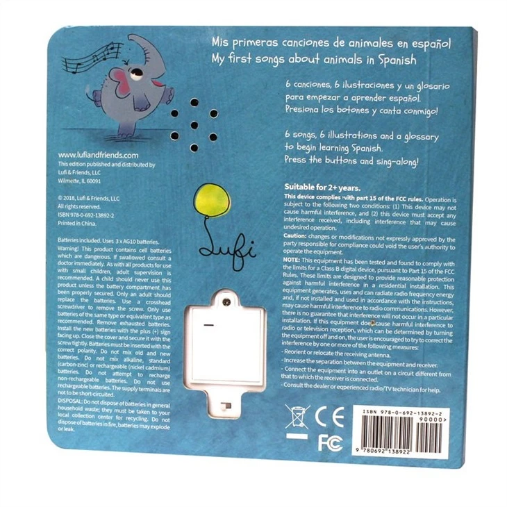 Low MOQ Audio Book For Kids